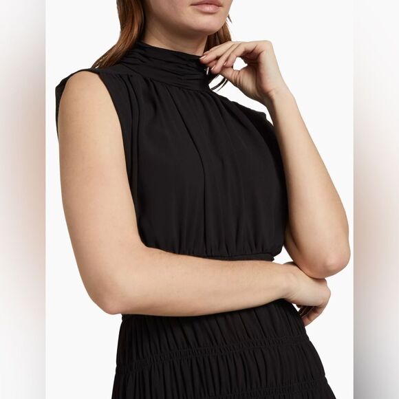 Derek Lam 10 Crosby Sleeveless Tiered Midi-Dress size 10 - Picture 6 of 16